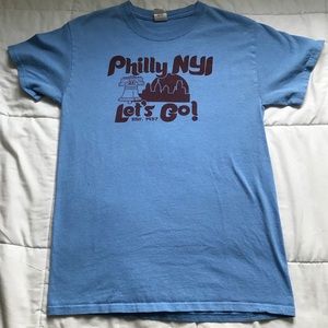 Vintage Philly NYI Blue T-shirt